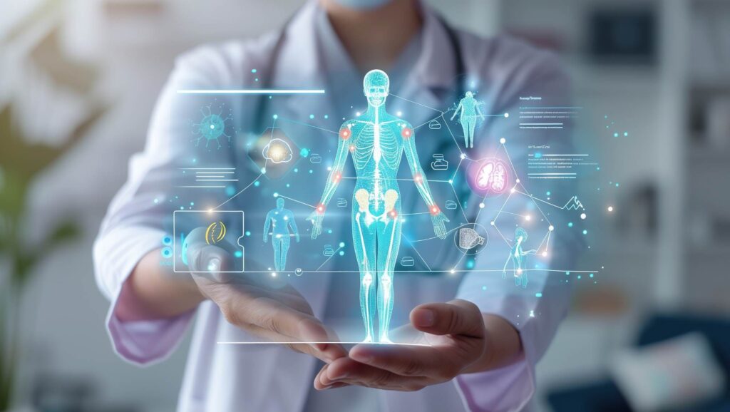 Illustrative image of chiropractor marketing agency.