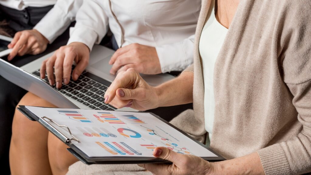 A meeting to discuss lead generation services in order to increase website traffic.