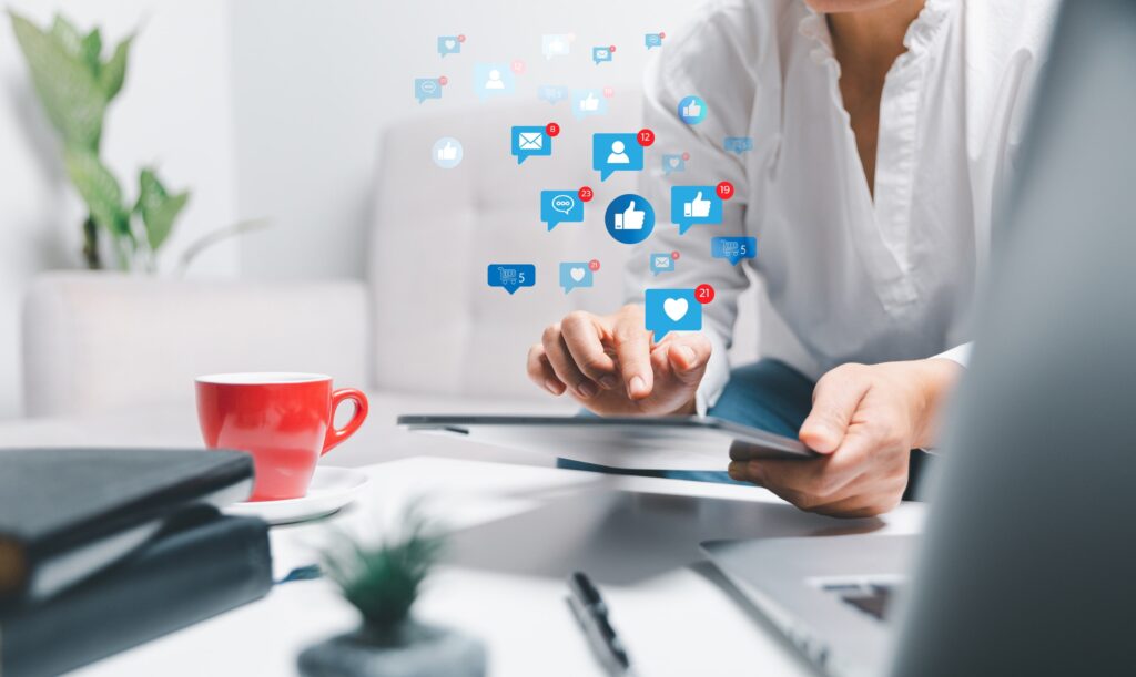 A business owner sees long term success through the use of social media marketing services