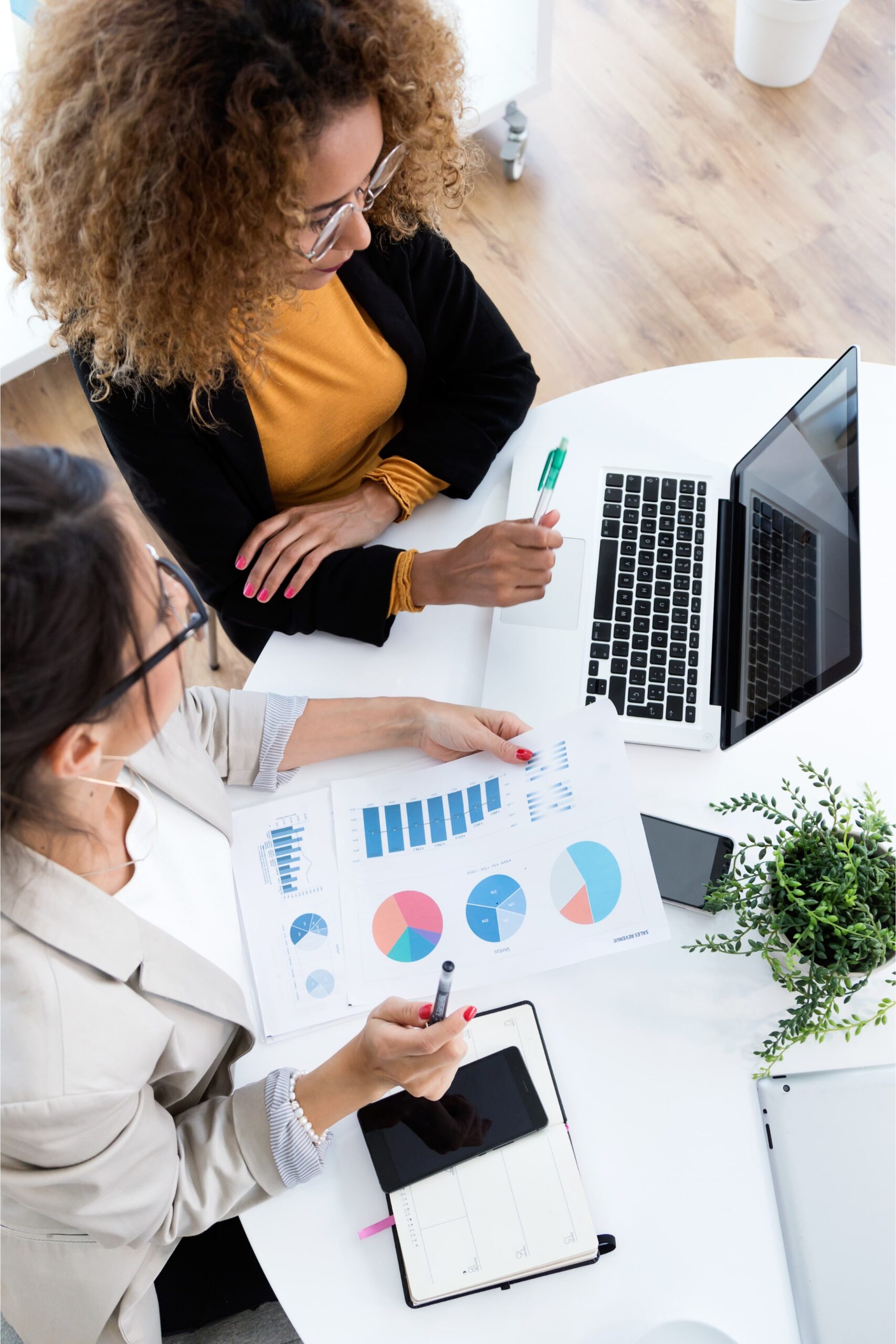 A consultation for marketing consulting services